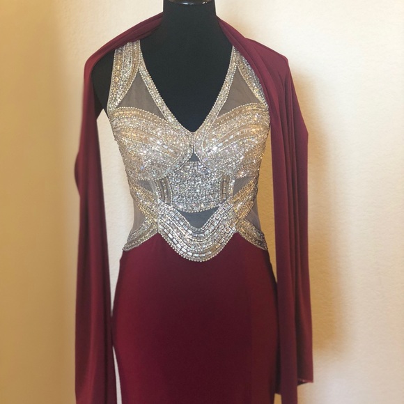 Dresses Wine Colored Prom Dress Poshmark